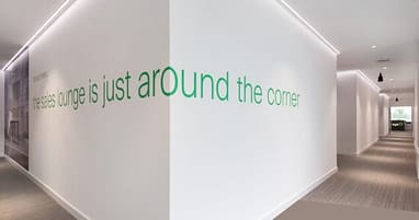 Jaipur signage Office wall graphics