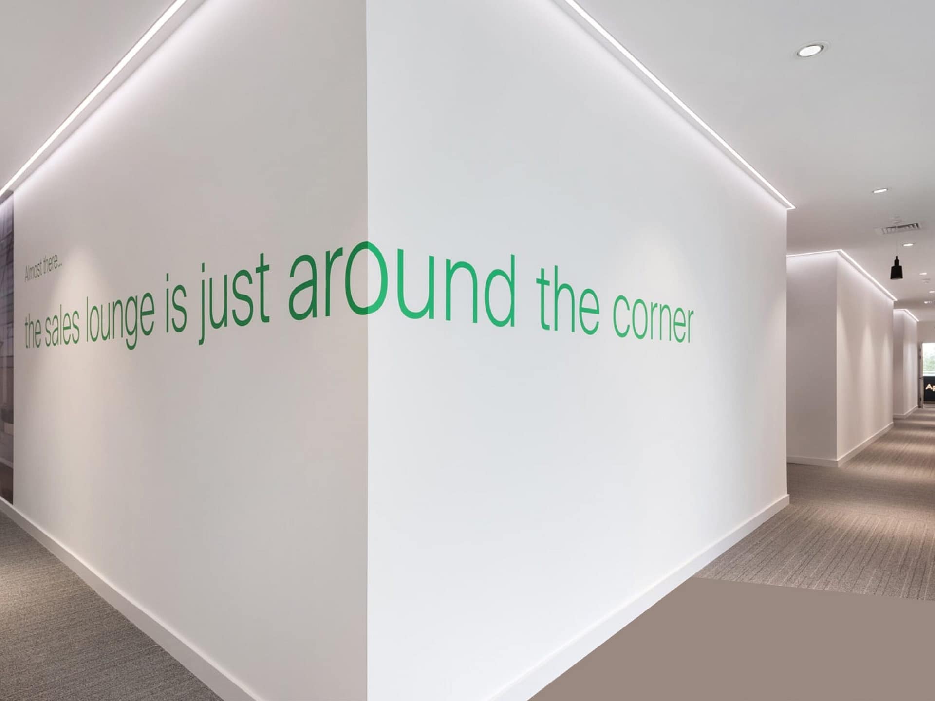 Jaipur signage Office wall graphics